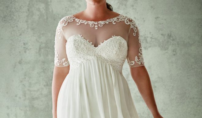 Свадебные платья для полных невест: интересные новинки модной индустрии