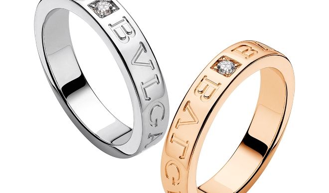 Обручальные кольца Bvlgari – показатель стиля и роскоши преуспевающих молодоженов