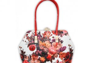 Модные женские сумки с цветочным принтом
