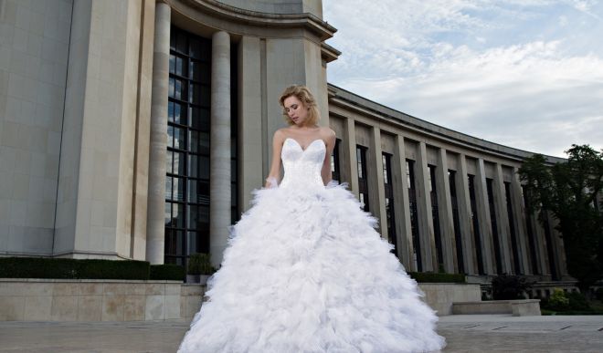 Пышное свадебное платье 2023 года: как сегодня выглядит невеста-принцесса
