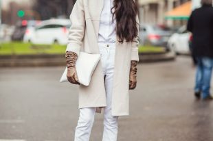 Белый женский костюм – отличное приобретение вне зависимости от типа фигуры
