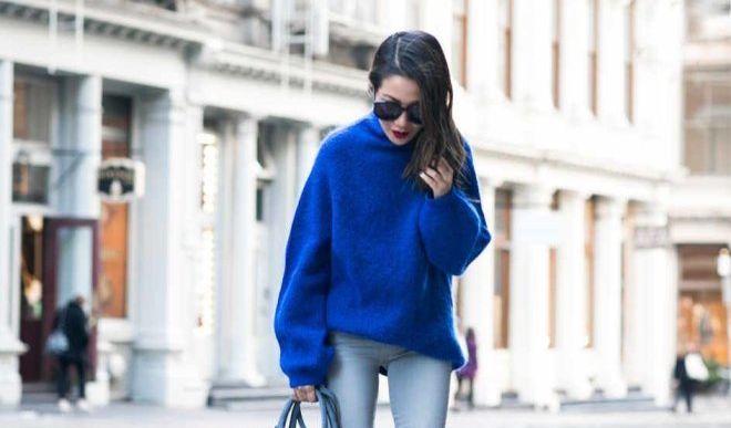 Синие сапоги – изысканный элемент модного гардероба