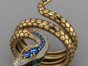Кольцо-змея: особенности и актуальные модели