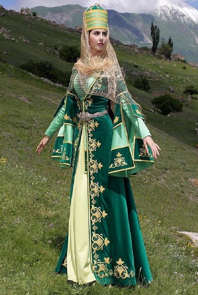 Узбекский Национальный Костюм, Узбекский Халат и Платье Для Девушки Для  Танца, Чапан