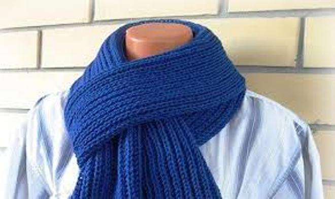 Как завязывать мужской шарф