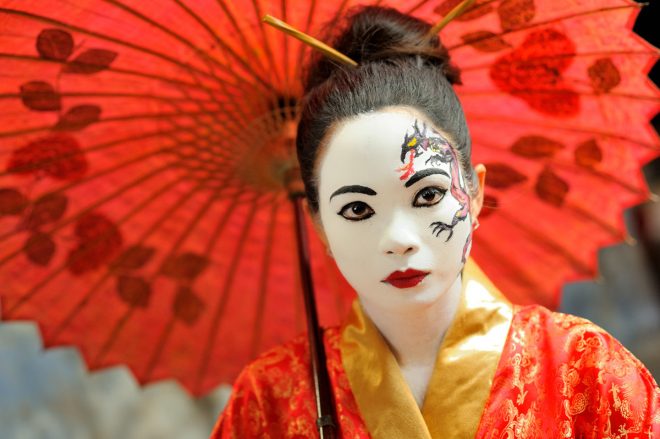 Особенности японского макияжа