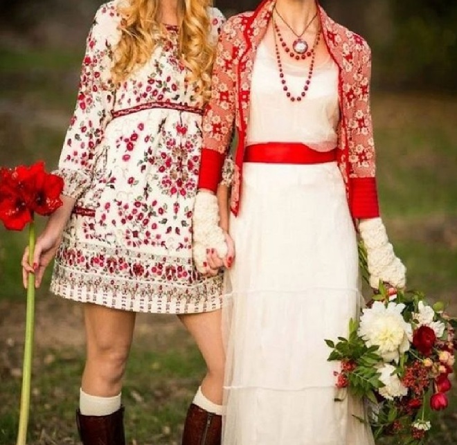 Современная одежда в русском стиле