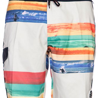 Модные разноцветные пляжные мужские шорты
