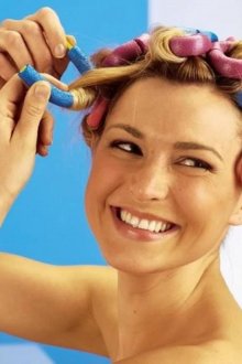 Химия на средние волосы: способы накрутки