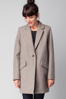Классическое шерстяное пальто
