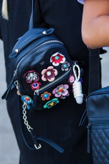 Городской рюкзак с цветами