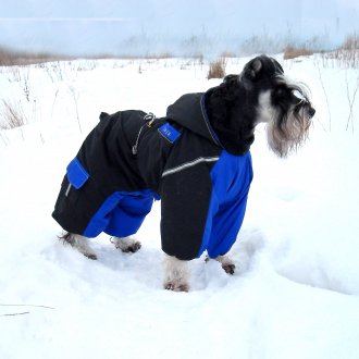 Зимний утепленный комбинезон для собак