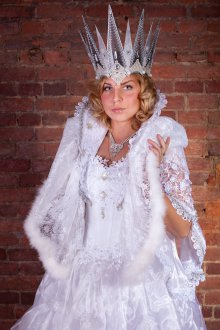 Новогодний костюм снежной королевы