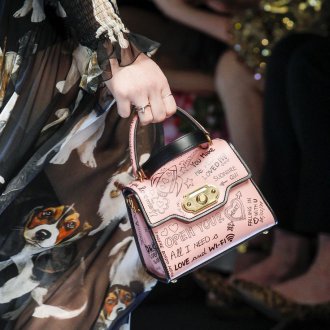 Бренды сумок Dolce Gabbana розовая
