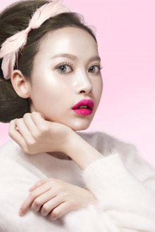 Корейский макияж неоновый