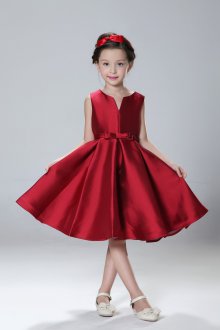 Вечернее платье для девочки красное