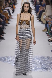 Christian Dior весна лето 2023 платье с рисунком