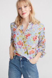 Рубашка с цветами