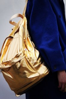 Золотая сумка рюкзак