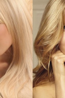 Оттенок волос у разных блондинок
