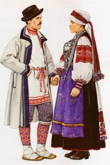 Городская национальная Белорусская одежда