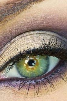 Какие тени подходят для зеленых глаз