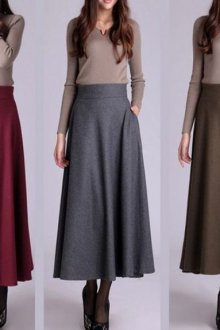 Расклешенные юбки: особенности фасона