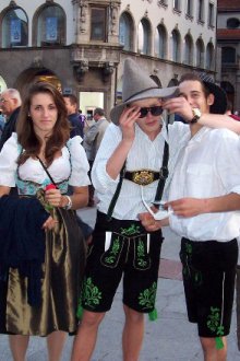Что относится к этническому костюму немцев