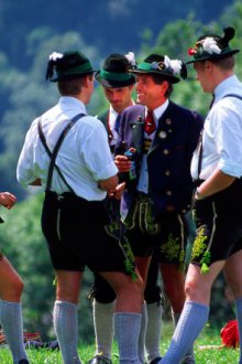 Национальный немецкий костюм для мужчин