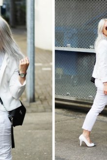 Блейзеры со свободным покроем: с чем носить белый пиджак