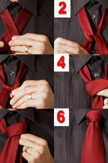 Как завязать галстук
