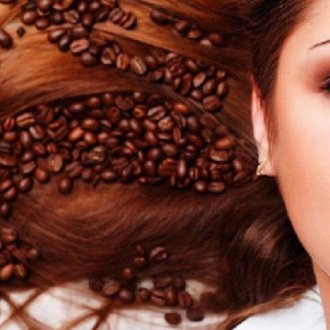 Окрашивание волос кофе