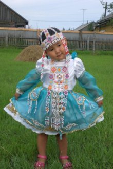 Якутский детский национальный костюм