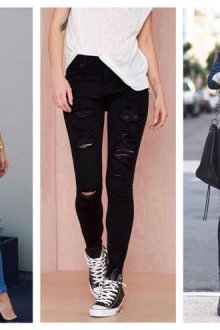 Особенности черных джинсов