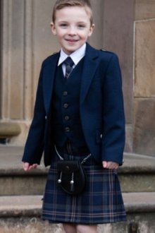 Шотландский детский костюм