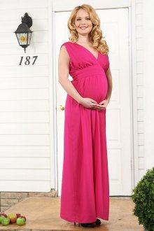 Популярные фасоны вечерних платьев для беременных и актуальные модели