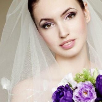 Свадебный макияж для карих глаз