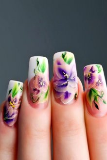 Что такое китайская роспись ногтей