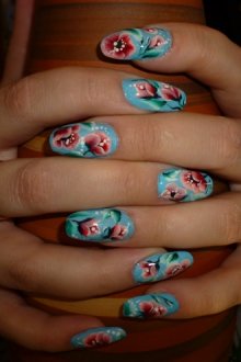 Виды рисунков на ногтях в стиле китайской росписи