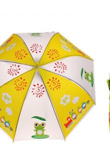 Модный детский зонтик с лягушатами