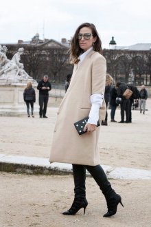 Пальто во французском стиле