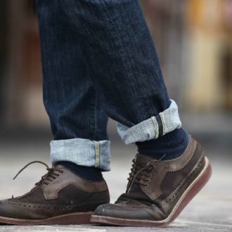 Мужские ботинки под джинсы