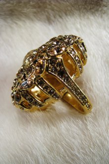 Объемное винтажное кольцо