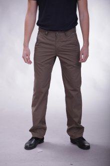 Темно-серые мужские брюки слаксы